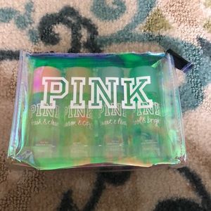 Set of 4 pink perfumes